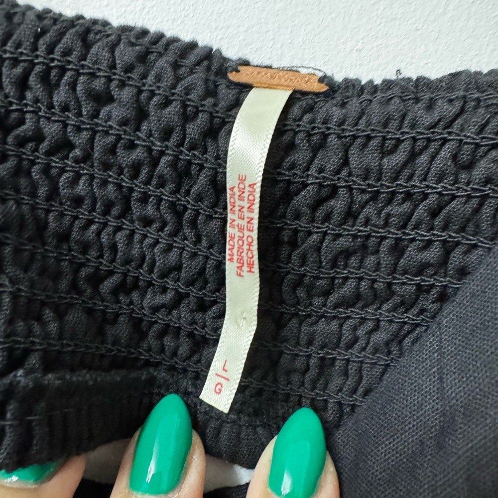 Free People Cross of Sunlight Mini in Black (L) - Picture 4 of 4